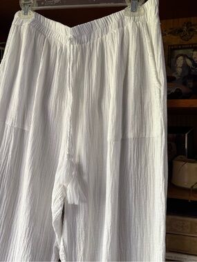 Japna Crinkle Cotton Lounge Pants L